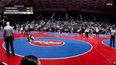 106-5A Cons. Semi - Kymani Tinsley, Seckinger vs Kyler Kegley, Glynn Academy