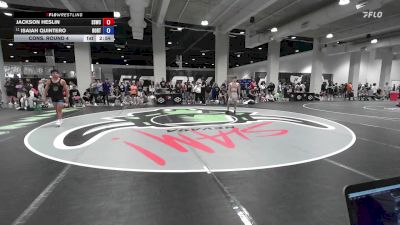57 lbs Cons. Round 4 - Jackson Heslin, South Side Wrestling Club vs Isaiah Quintero, Boilermaker RTC