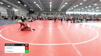 126 lbs Quarterfinal - Isaiah Jackson, PA vs Justyce Zuniga, WA