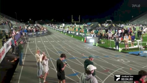 High School Girls' Mile, Finals 3