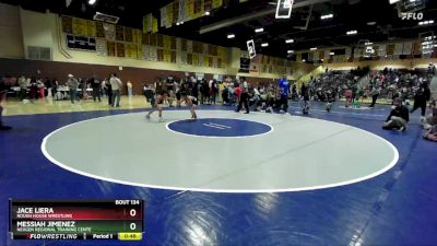 67 lbs Semifinal - Messiah Jimenez, NexGen Regional Training Cente vs Jace Liera, Rough House Wrestling