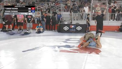 175 lbs Cons. Round 4 - Owen Tucker, Frankenmuth Wrestling Boosters Inc. vs Cohen Thomas, Lutheran West Wrestling