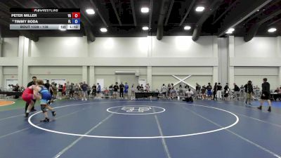 138 lbs Champ. Round 3 - Peter Miller, VA vs Timmy Boda, FL