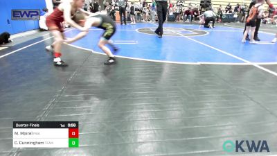 55 lbs Quarterfinal - Michael Mairel, Perry Wrestling Academy vs Cameron Cunningham, Team Guthrie Wrestling