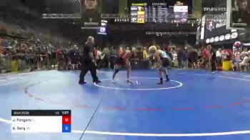 127 lbs Consi Of 8 #2 - Julia Fongaro, New Jersey vs Kaidance Gerg, Washington