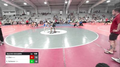 145 lbs Rr Rnd 2 - Jax Obe, Raider Wrestling Club vs Colin Scherer, Evil Empire Red