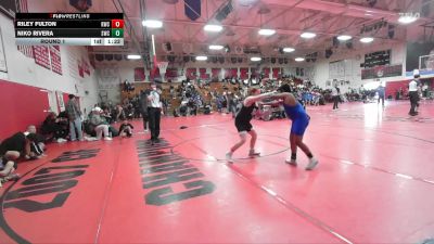 123-135 lbs Round 1 - Riley Fulton, Ridgecrest Wrestling Club vs Niko Rivera, Silverback Wrestling Club