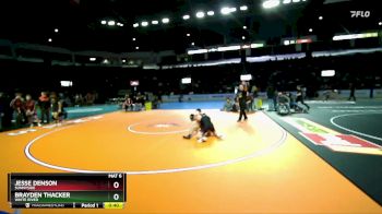 132 lbs Cons. Round 5 - Jesse Denson, Sunnyside vs Brayden Thacker, White River