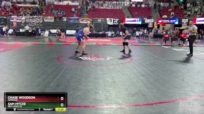 Cons. Round 2 - Sam Mycke, Red Lodge HS vs Chase Woodson, Superior