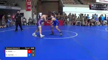 170 lbs Placement Matches (16 Team) - Noah Pettit, NAWA vs Nathaniel Carrillo, KCWA