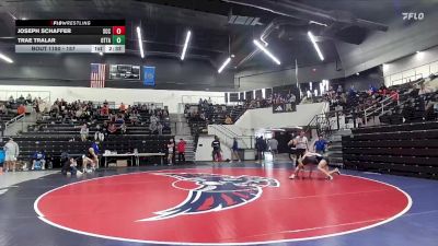 157 lbs Cons. Round 2 - Trae Tralar, Ottawa University vs Joseph Schaffer, Southeast Community College
