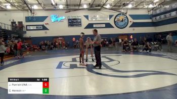 113 lbs Prelims - Josh Parrish UNA, Olathe North vs Cooper Hanson, Southeast Polk