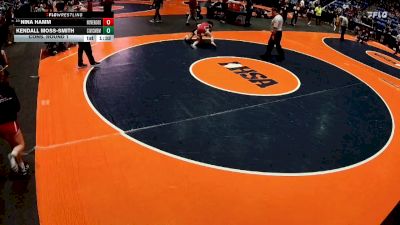 115 lbs Cons. Round 1 - Nina Hamm, Flossmoor (Homewood-F.) vs Kendall Moss-Smith, Bethalto (Civic Memorial)
