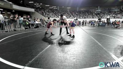 83 lbs Final - Jaxon Huffman, Team Tulsa Wrestling Club vs Dallin Swan, IRONMEN Wrestling Club