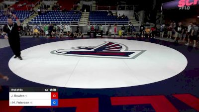 144 lbs Rnd Of 64 - Jayden Bowles, FL vs Mason Petersen, NE