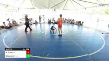 120 lbs Semifinal - Mateo Ochoa, Riverside Young Guns vs Onelo Lorberter, Team Quest