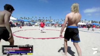 70 kg 3rd Place Match - Diego Peraza, California vs Nathanial Higgins, Cyclones Wrestling & Fitness