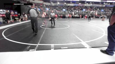 110 lbs Quarterfinal - Cole Flower, Plainville Wrestling Club vs Paul Duke, Rough Riders