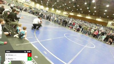 65 lbs Round Of 16 - Waylon Wines, Ruby Mountain WC vs Connor Moody, Athlos Wrestling