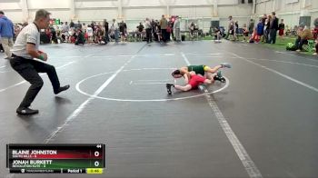 44 lbs Round 1 (6 Team) - Blaine Johnston, South Hills vs Jonah Burkett, Revolution Elite