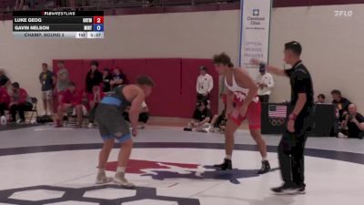 92 Final kg Champ. Round 2 - Luke Geog, Ohio RTC/ Titan Mercury Wrestling Club (TMWC) vs Gavin Nelson, Minnesota - RTC