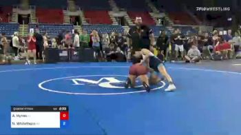 117 lbs Quarterfinal - Allison Hynes, Oklahoma vs Ngao Shoua Whitethorn, Minnesota