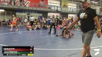 125 lbs Placement Matches (8 Team) - Colin Rutlin, Fight Club vs Jonas Rebstock, The Untouchables Black