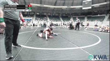 110 lbs Consolation - Aaron Delgado, Prime Wrestling vs William Nguyen, Standfast