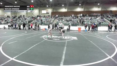 70 lbs Rr Rnd 2 - Francisco Macias, Nevada Elite vs Waylon Atkinson, Gold Rush Wrestling