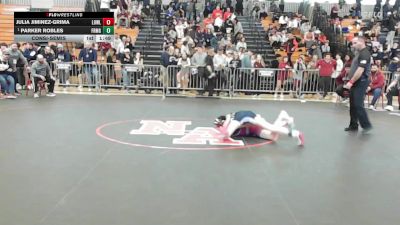100 lbs Consolation - Julia Jiminez-Grima, Lowell vs Parker Robles, Framingham