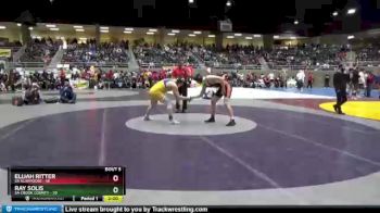 195 lbs Semis & 1st Wrestleback (8 Team) - Ray Solis, 5A Crook County vs Elijah Ritter, 5A Scappoose