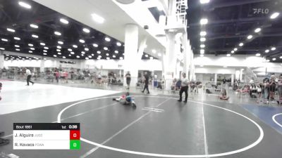 77 lbs 5th Place - Jd Alguire, Juggernaut WC vs River Kovacs, Poway Elite