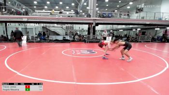 135A lbs Semifinal - Trevor Jones, Delbarton vs Angelo Messina, Triumph