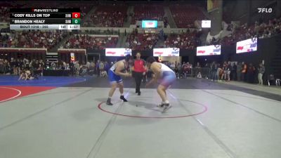 285 lbs 1st Place Match - Cody Kills On Top, Remnant Wrestling Club vs Brandon Healy, Havre Wrestling Club