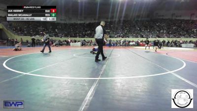 92 lbs Round Of 32 - Jax Keeney, Blackwell vs Malaki McAnally, Pryor Tigers Wrestling