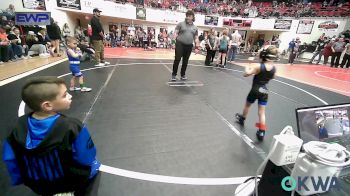 37 lbs Rr Rnd 2 - Genesis Byrne, Miami Takedown Club vs Everett Long, Pryor Tigers