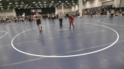 285 lbs Quarters - Ethan Hill, East St. Louis Wrestling Club vs Ryan Schneider, South Side Wrestling Club