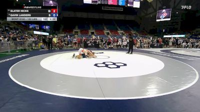 132 lbs Champ. Rd Of 16 - Slater Hicks, CA vs Gavin Landers, IA