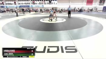 127-2 lbs Quarterfinal - Caio Aron, Spartan Mat Club vs Aiden Kunes, M2 Training Center