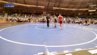 119 lbs Round Of 16 - Paxton Robins, Tulsa Blue T Panthers vs Gavin Harkrider-Dale, Midwest City Bombers Youth Wrestling Club