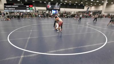 132 lbs Cons. Rd Of 32 - Will Smith IV, DC Elite Wrestling vs Joseph Drewry, Wave Wrestling Club