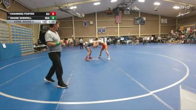 141 lbs Cons. Round 4 - Shane Sherrill, Doane vs Channing Porter, Arizona Christian University