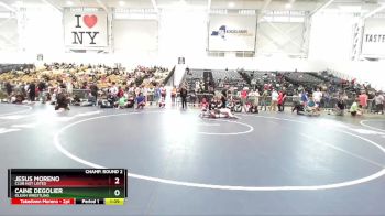 152 lbs Champ. Round 2 - Caine DeGolier, Olean Wrestling vs Jesus Moreno, Club Not Listed