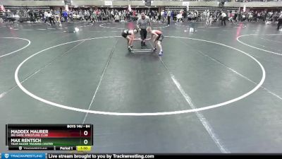 84 lbs Quarterfinal - Max Rentsch, Team Nazar Training Center vs Maddex Maurer, Big Game Wrestling Club