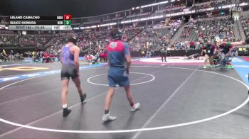 132-4A Cons. Round 1 - Leland Camacho, Northridge vs Isaicc Nomura, Mesa Ridge