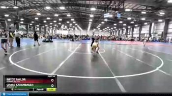 72 lbs Round 1 (6 Team) - Chase Karenbauer, PA Gold vs Bryce Taylor, Ranger WC