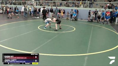 86 lbs Final - Kadin Ivy, Soldotna Whalers Wrestling Club vs Owen Carty, Bethel Freestyle Wrestling Club