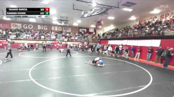 106 lbs Cons. Semi - Kamden Svedin, La Grande vs Isaiahs Garcia, Nampa