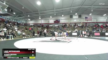 141 lbs Champ. Round 3 - Kaden Brown, Montevallo vs Jake Niffenegger, Gannon