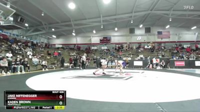 141 lbs Champ. Round 3 - Kaden Brown, Montevallo vs Jake Niffenegger, Gannon
